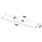 falmec Glaskonsolen