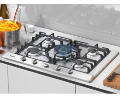 Miele Gaskochmulde KM 2034 autark - 75 x 52 cm