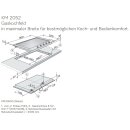 Miele Gaskochmulde KM 2052 autark - 90 x 52 cm