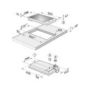 Miele ProLine Glaskeramik Kochfeld CS 1112 E - 28,8 x 52 cm