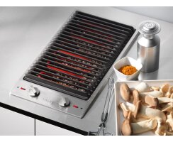 Miele ProLine Grill CS 1312 BG Edelstahl - 28,8 x 52 cm