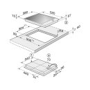 Miele ProLine Induktionskochzone CS 1222 I - 38  x 52 cm