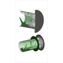 Naber COMPAIR flow Star GTS 150 F Mauerkasten 4043041