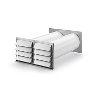 Naber COMPAIR flow 150 E-Klima A/Z Ab- und Zuluft-Mauerkasten 4044053