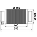 Naber COMPAIR 150 Schalldämpfer 4043029