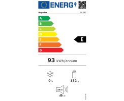 Hogastra Unterbau-Flaschenk&uuml;hler 132 l, KM 142 FL