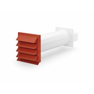 Naber COMPAIR flow 125 K-Klima-R flow 125 Mauerkasten ziegelrot 4033029