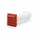 Naber COMPAIR flow 125 K-Klima-R flow 125 Mauerkasten ziegelrot 4033029