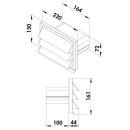 Naber COMPAIR flow 125 E-Jal flow 125 Außenjalousie 4033015