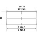 Naber COMPAIR flow round R-VBS 125 Rohrverbinder round 4052016