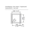 Schock Auflage-Einbausp&uuml;le Greenwich Stone N-100 A