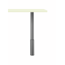 Naber Stützfuß Trampolo 1 rund, chrom poliert, 800-980mm 3011052