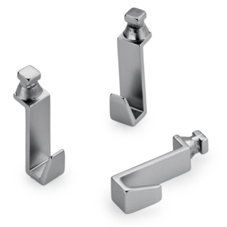 Naber Haken-Set Alto, edelstahlfarbig 8044103