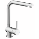 Naber Einhebelmischer LINEA Drive 1 Niederdruck edelstahlfarbig, 5011063