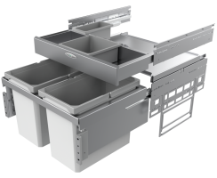 Naber Abfallsammler Cox® Base 360 S/600-2 mit...