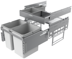 Naber Abfallsammler Cox® Base 360 S/500-2 mit...