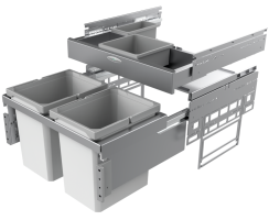 Naber Abfallsammler Cox® Base 360 S/600-2 mit...