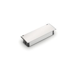 Naber Steckdosenelement Kapsa-USB mit Schukosteckdosen, Deckel schwarz matt 7053079