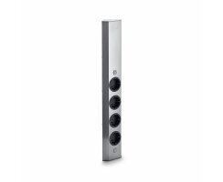 Naber Steckdosenelement Mira Eck small, Edelstahl 7053093