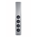 Naber Steckdosenelement Mira Eck small, Edelstahl 7053093