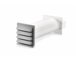 Naber COMPAIR flow 150 K-Klima-R 150 Mauerkasten hellgrau 4044062