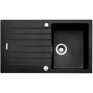 Naber Einbauspüle Angola 100 Schrankbreite 50 cm Granit nero 1106001