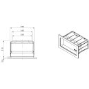 BORA Ecotube 3box Mauerkasten UEBF/1 ++ Lagerware ++