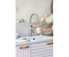 Quooker Flex Round PRO3 Voll-Edelstahl *7 Jahre Garantie*...