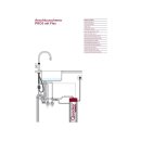 Quooker Flex mit PRO3 Reservoir - Voll-Edelstahl 3XRVS