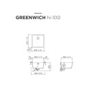 Schock Auflage-Einbausp&uuml;le Greewich Silverstone N-100 A