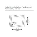 Schock Unterbau-Einbausp&uuml;le Greenwich Puro N-100L U