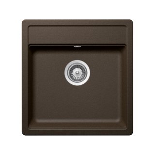 Schock Unterbau-Einbausp&uuml;le Mono N-100S U Bronze inkl. Resteschale