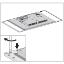 berbel Kochfeldrahmen Mattschwarz für BKA DLP/DLC/DLA 1100004