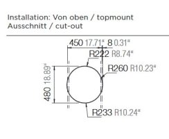 Schock Einbausp&uuml;le Mono R-100 A Silverstone