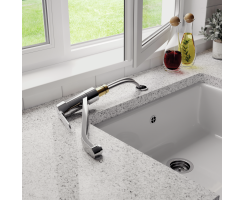 Ideal Standard Fenster-Einhebelmischer Ceraflex 5, Hochdruck, chrom 5024166