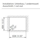 Schock Einbausp&uuml;le Manhattan D-100 U Asphalt - Unterbausp&uuml;le