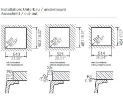 Schock Einbauspüle Nemo N-100 U Nero - Unterbauspüle