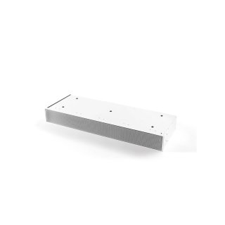 Novy flache Umluftbox mit Monoblockfilter 98 mm wei&szlig; (98x818x290mm) 7921400