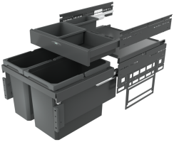 Naber Abfallsammler Cox® Base 360 S/500-2 mit...