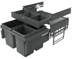 Naber Abfallsammler Cox® Base 360 S/600-3 mit...