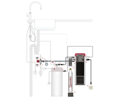 Quooker Fusion Round COMBI CUBE verchromt glänzend *7 Jahre Garantie* FNRCHR COMBI CUBE