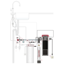 Quooker Fusion Round COMBI CUBE verchromt glänzend *7 Jahre Garantie* FNRCHR COMBI CUBE