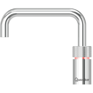 Quooker Nordic Square single tap COMBI CUBE verchromt glänzend *7 Jahre Garantie* NSSCHR COMBI CUBE