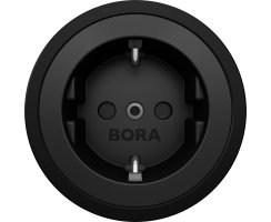 BORA Steckdose USTFAB (Typ F) All Black ++ Lagerware ++