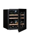 DIWA Einbau-Weinklimaschrank AVINTAGE AVI60CDZA - mit 2 Temperaturzonen f&uuml;r 60er Nische