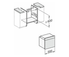 Miele Einbau-Backofen H 7264 B Obsidianschwarz