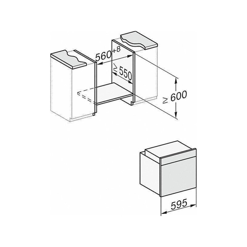 Miele Einbau-Backofen H 7264 BP Edelstahl CleanSteel - Miele Onlinesh