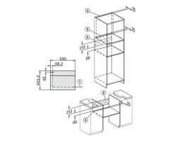 Miele Kompaktbackofen H 7440 B Graphitgrau