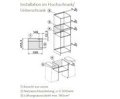 Miele Einbau-Dampfgarer DG 7440 Obsidianschwarz