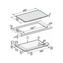 Miele Induktionskochfeld KM 7575 FR - 806 x 526 mm